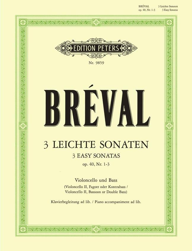 Leichte Sonaten(3) Op.40